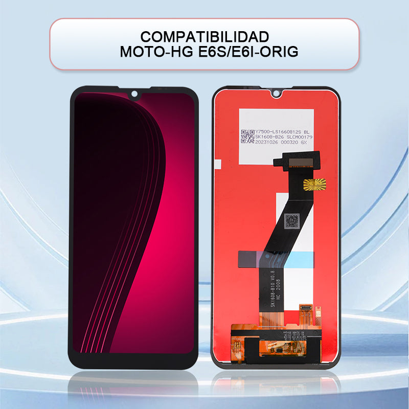 Display/pantalla Para MOTO-HG E6S/E6I-ORIG Sin Marco
