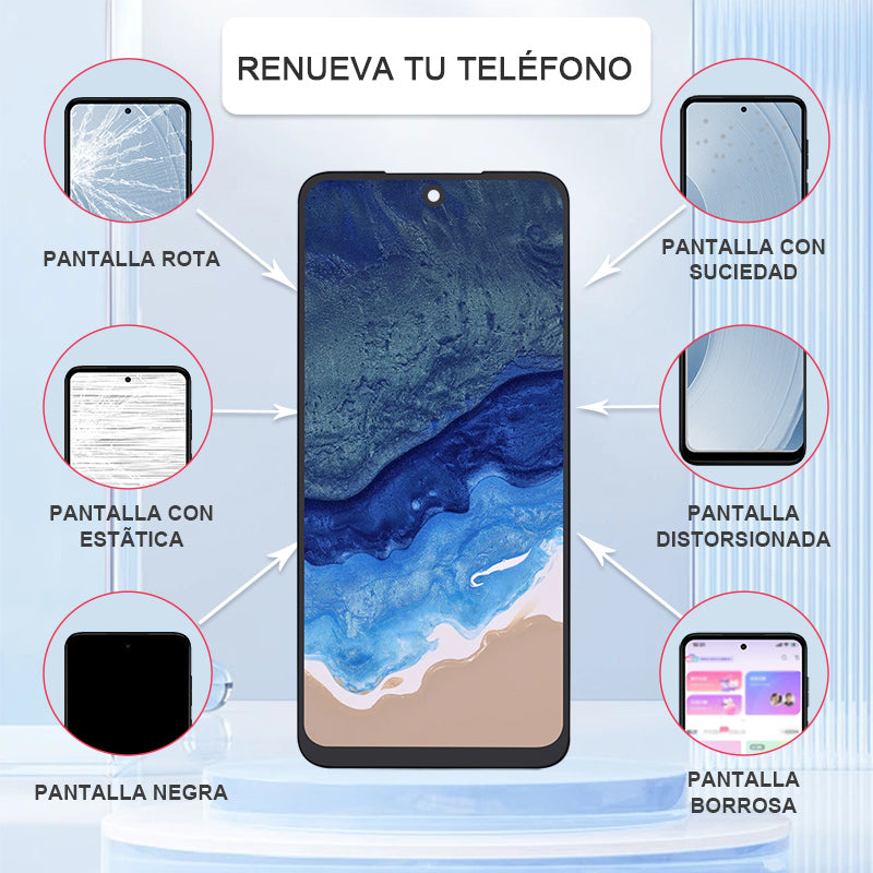 Display/pantalla Para XIAOMI-HG REDMI 10/MI10 PRIME/NOTE11 4G-ORIG Sin Marco