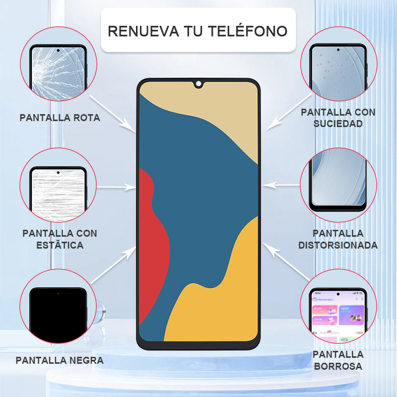 Display/pantalla Para REALME-HG C51/C53/Note C53/Narzo C53/ C60/Realme Note 50-ORIG Sin Marco