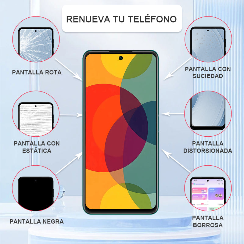 Display/pantalla Para HUAWEI-Y7A/P SMART 2021/HONOR 10X LITE-ORIG Sin Marco