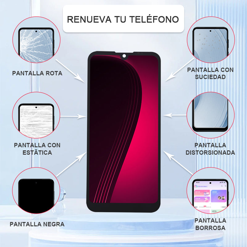 Display/pantalla Para MOTO-HG E6S/E6I-ORIG Sin Marco