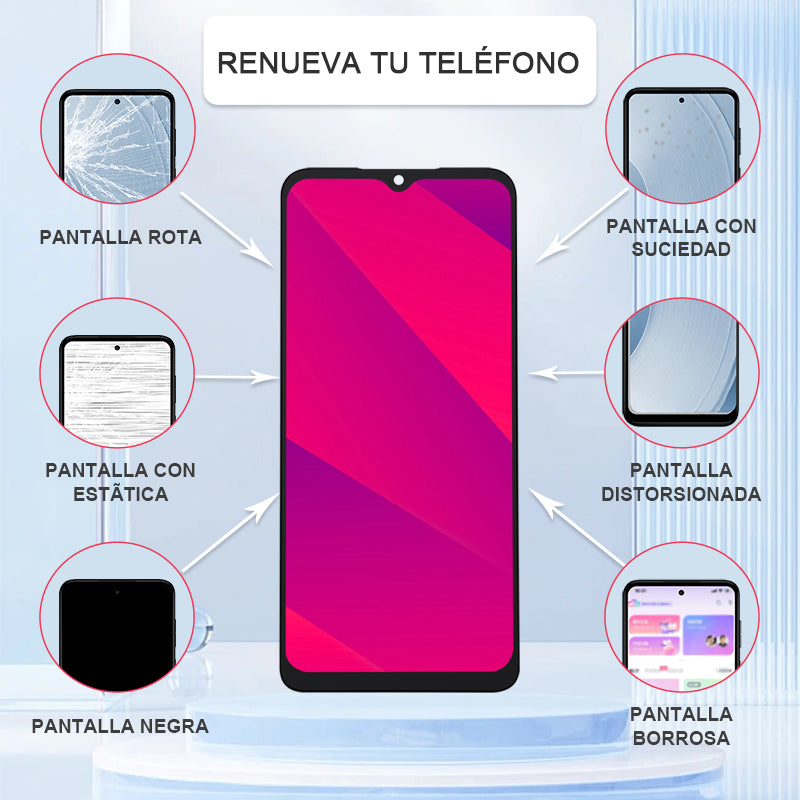 Display/pantalla Para MOTO E22/E22i-ORIG Sin Marco