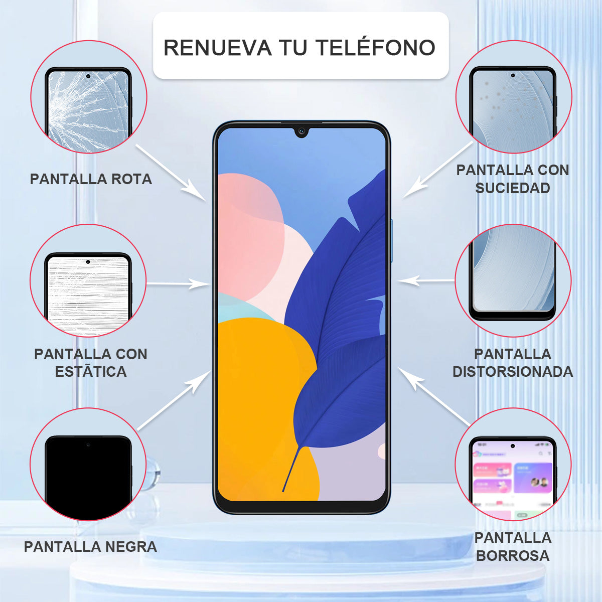 Display/pantalla Para HONOR-X7-ORIG Sin Marco