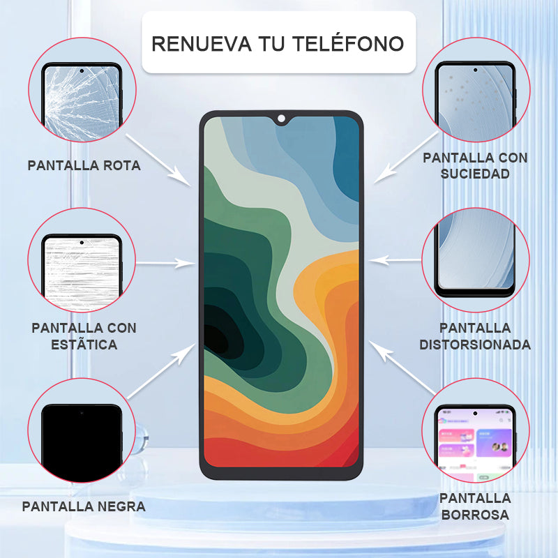 Display/pantalla Para XIAOMI-HG REDMI 12C/11A/POCO C55-ORIG Sin Marco
