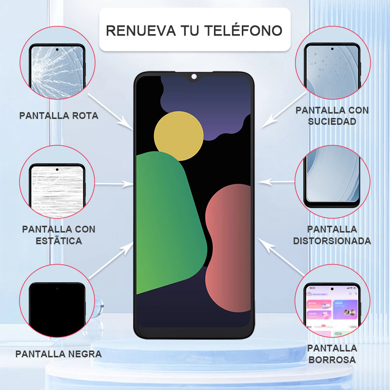 Display/pantalla Para OPPO-A16/A16S/A54S/A56-4G/C25/ C25S/NARZO50A-ORIG Sin Marco