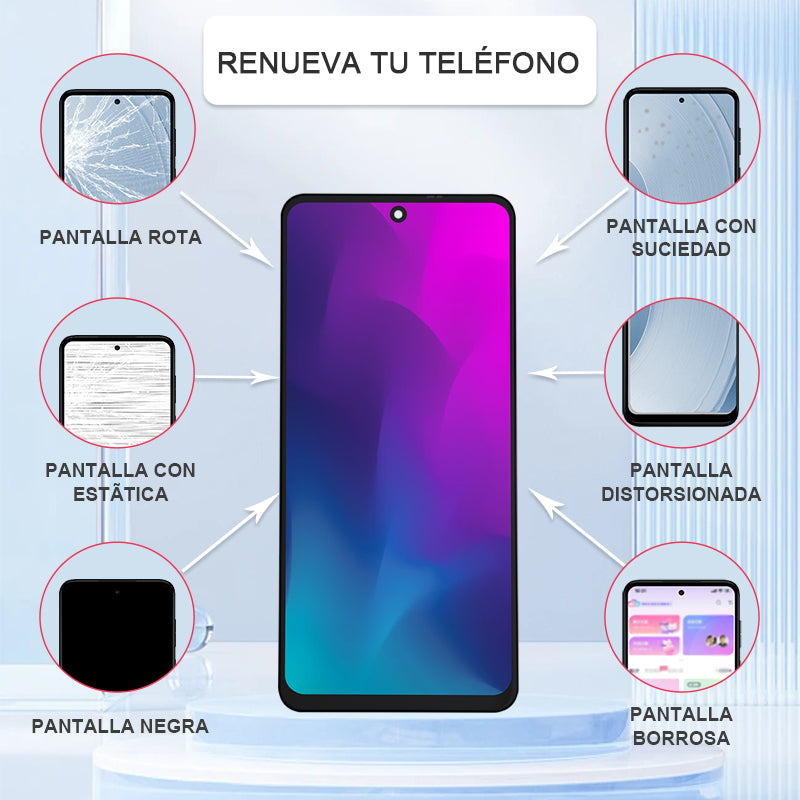 Display/pantalla Para XIAOMI-HG REDMI 9S/Note9 Pro/Note9 Pro Max/ Note10 Lite/Poco M2 Pro-ORIG Sin Marco