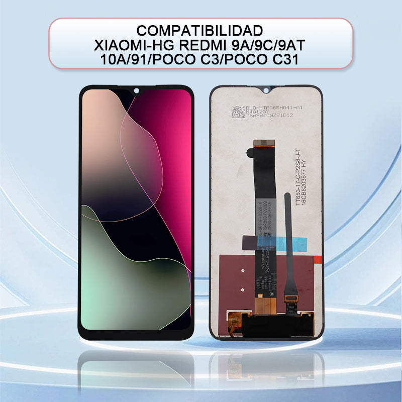 Display/pantalla Para XIAOMI-HG REDMI 9A/9C/9AT/10A/91/POCO C3/POCO C31