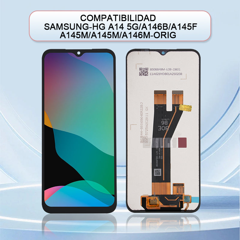 Display/pantalla Para SAMSUNG-HG A14 5G/A146B/A145F/ A145M/A145M/A146M-ORIG Sin Marco