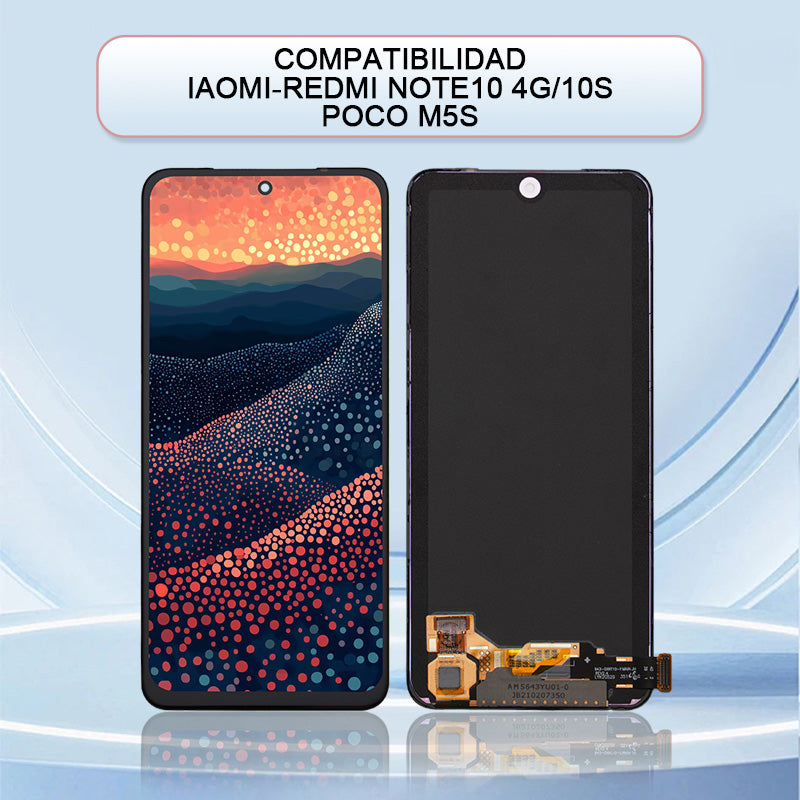 Display/pantalla Para XIAOMI-REDMI NOTE10 4G/10S/POCO M5S -OLED Sin Marco