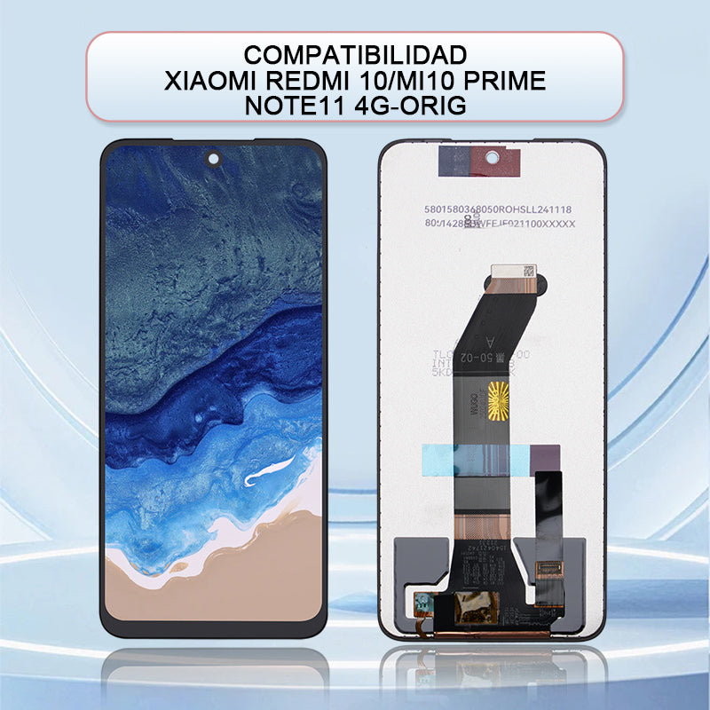 Display/pantalla Para XIAOMI-HG REDMI 10/MI10 PRIME/NOTE11 4G-ORIG Sin Marco