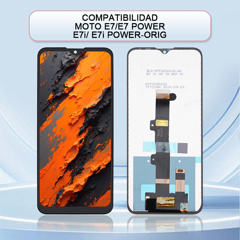 Display/pantalla Para MOTO-HG E7/E7POWER/E7i/ E7iPOWER-ORIG Sin Marco