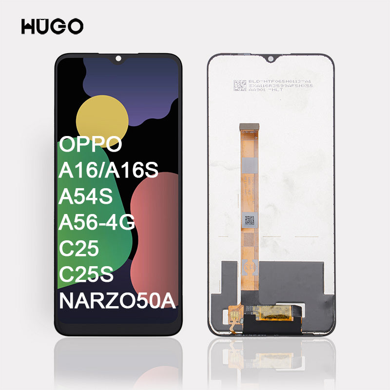 Display/pantalla Para OPPO-A16/A16S/A54S/A56-4G/C25/ C25S/NARZO50A-ORIG Sin Marco