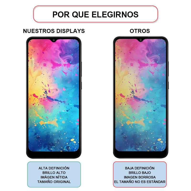 Display/pantalla Para SAMSUNG-CARTAN A04-ORIG Sin Marco