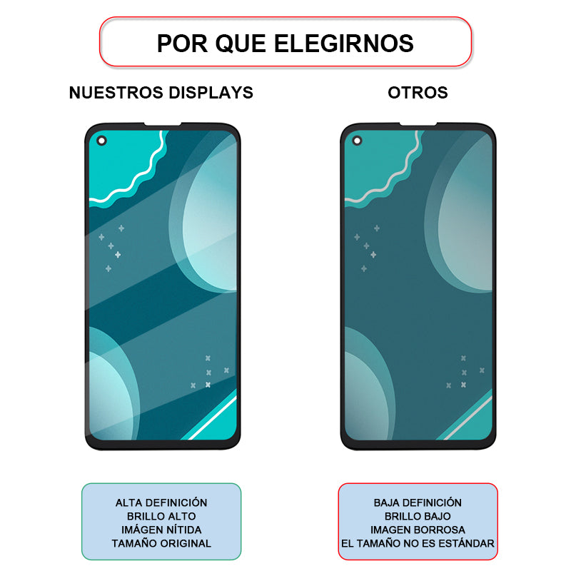 Display/pantalla Para MOTO-HG G8 POWER-ORIG Sin Marco