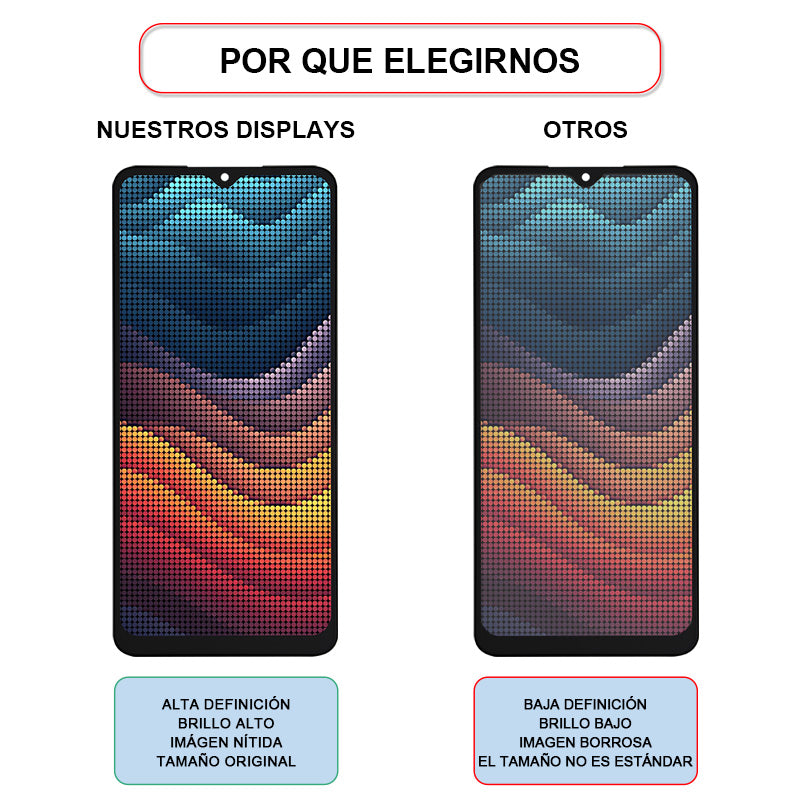 Display/pantalla Para SAMSUNG-HG A04S/A13 5G-ORIG Sin Marco