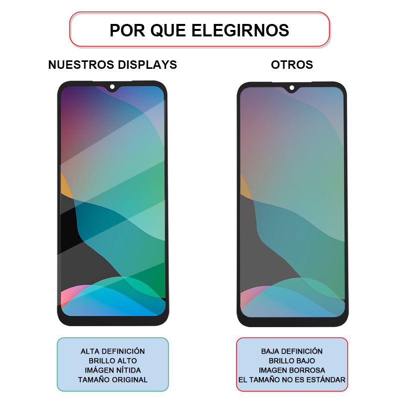 Display/pantalla Para SAMSUNG-HG A14 5G/A146B/A145F/ A145M/A145M/A146M-ORIG Sin Marco