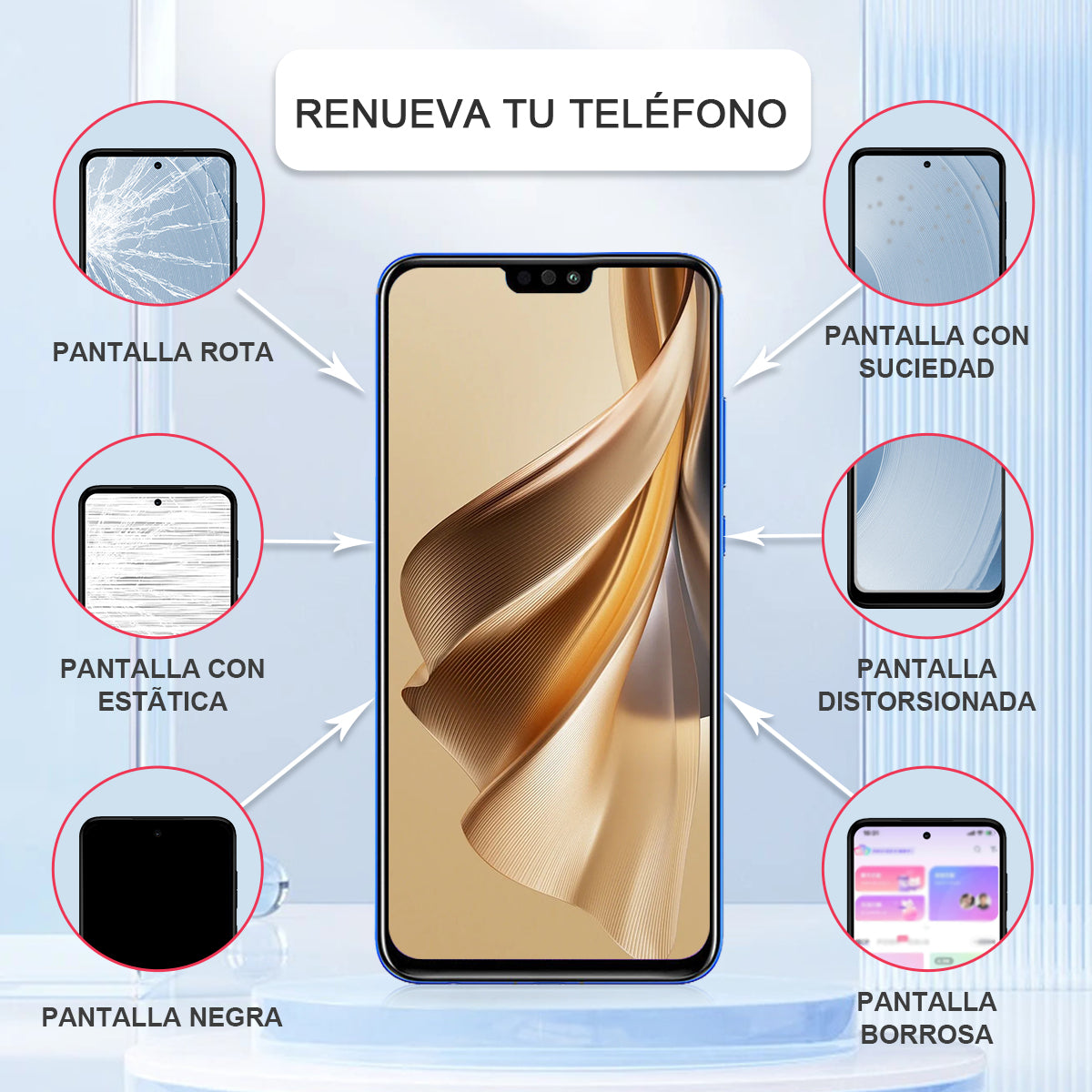 Display/pantalla Para HONOR-8X/9X LITE-ORIG Sin Marco