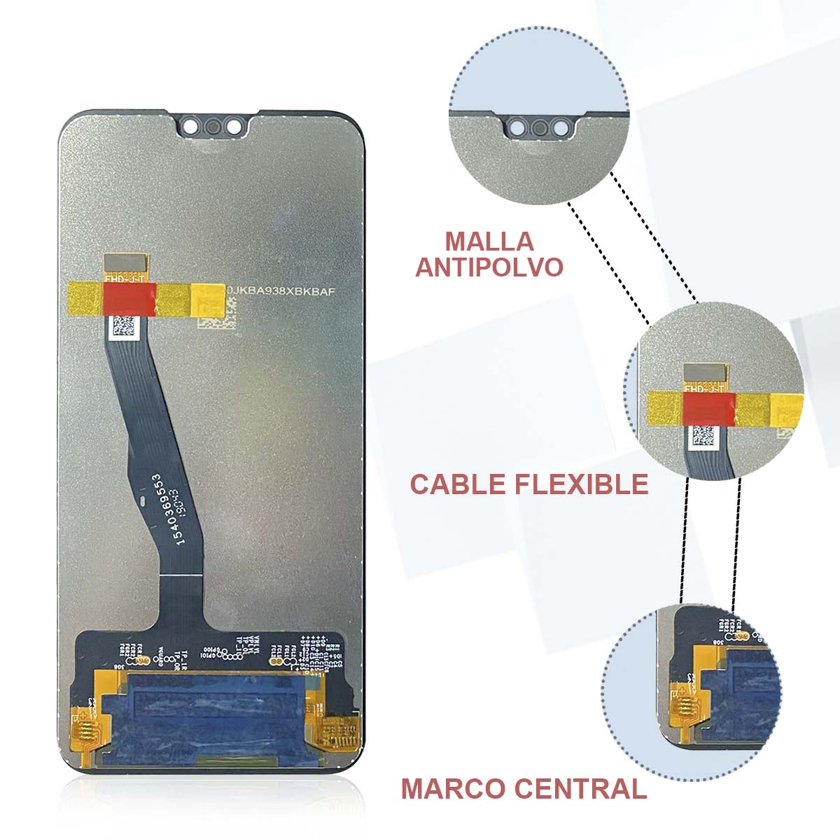 Display Pantalla Huawei Y9 2019/ Y8s/ Y8p Cof