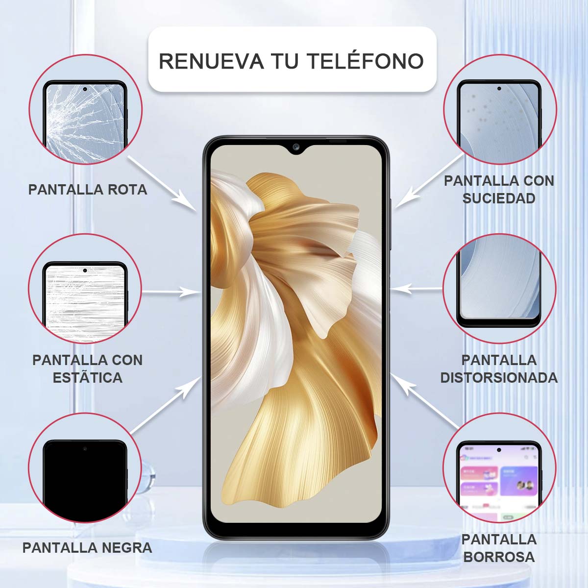 Display Samsung A02/a12/a32 5g/m02/m127/f12 Tipo