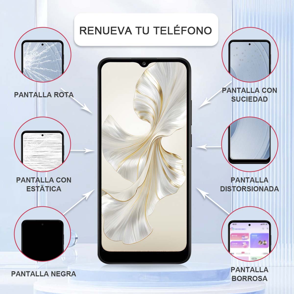 Display/pantalla Oled Samsung A23 4g Con Marco
