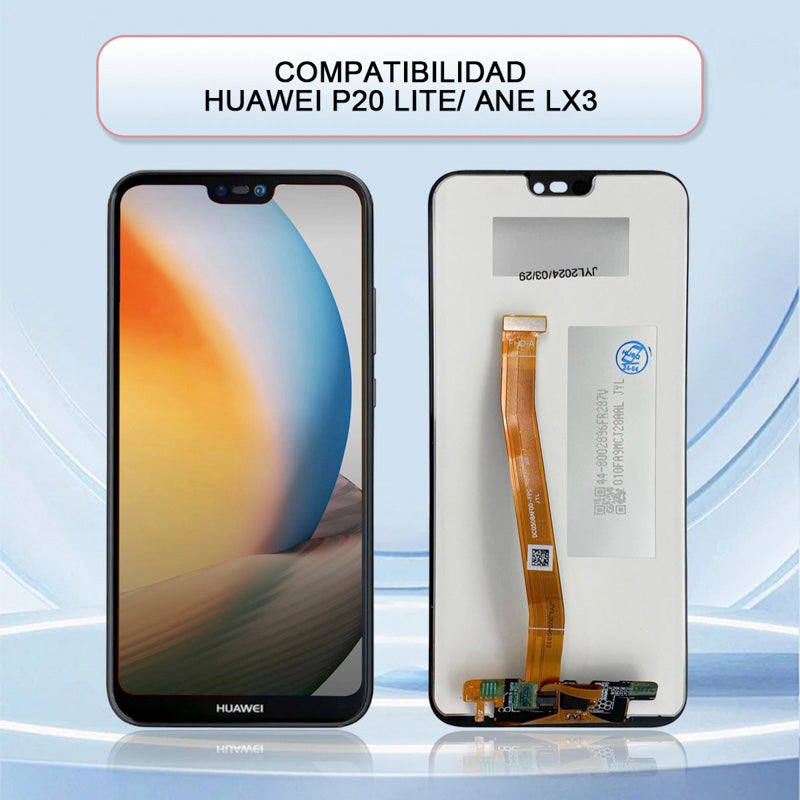 Display/pantalla Para Huawei-p20 Lite/ Ane Lx3 Sin Marco