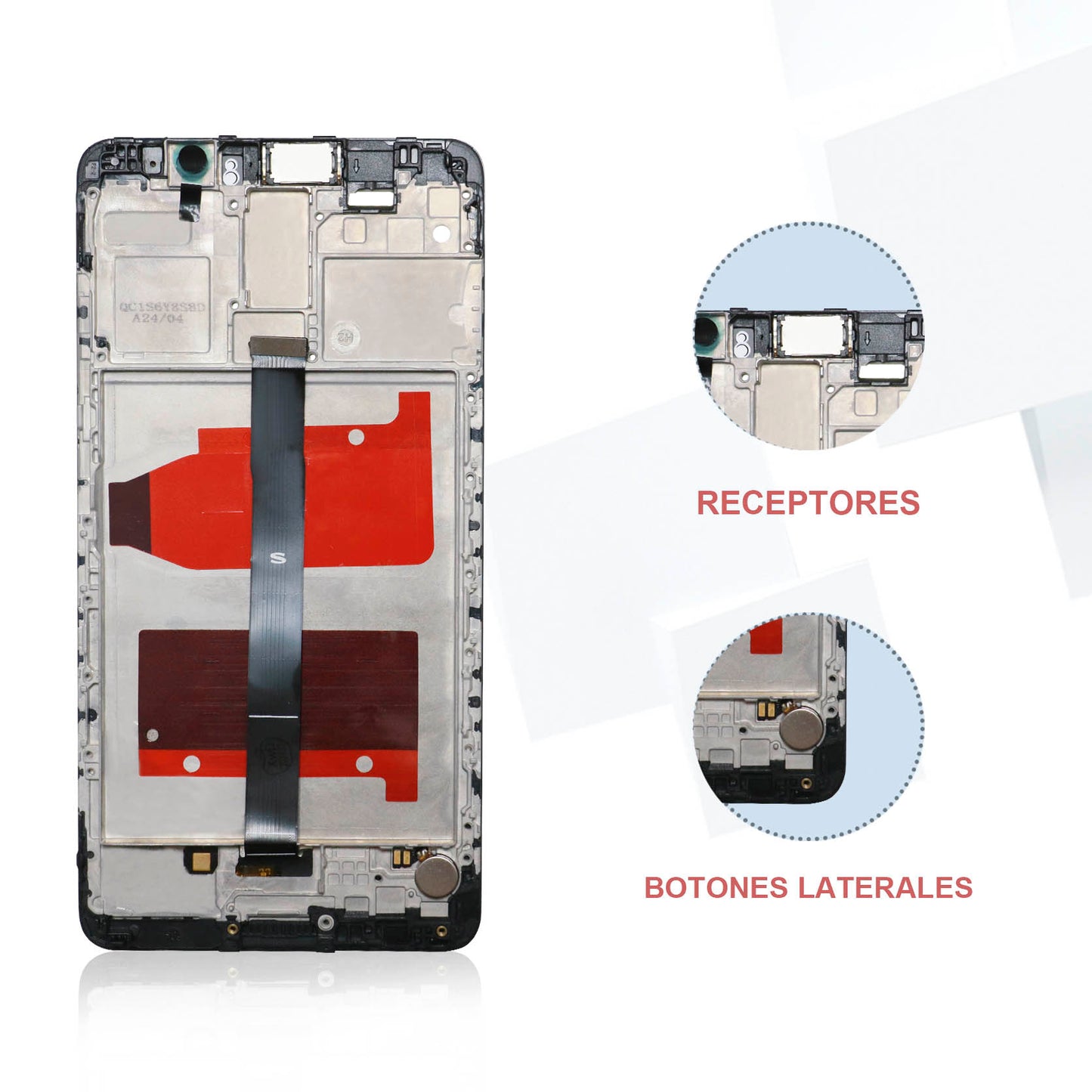 Display/pantalla Para Huawei Mate 9 Con Marco