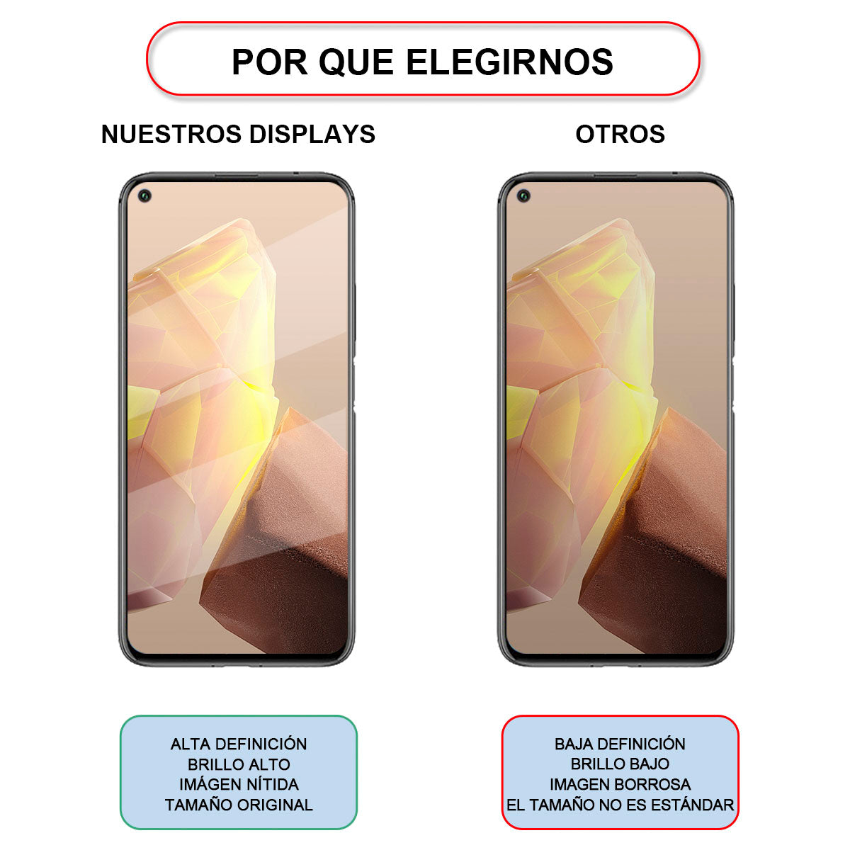 Display/pantalla Para Huawei Nova 5t Honor 20 Cog Sin Marco