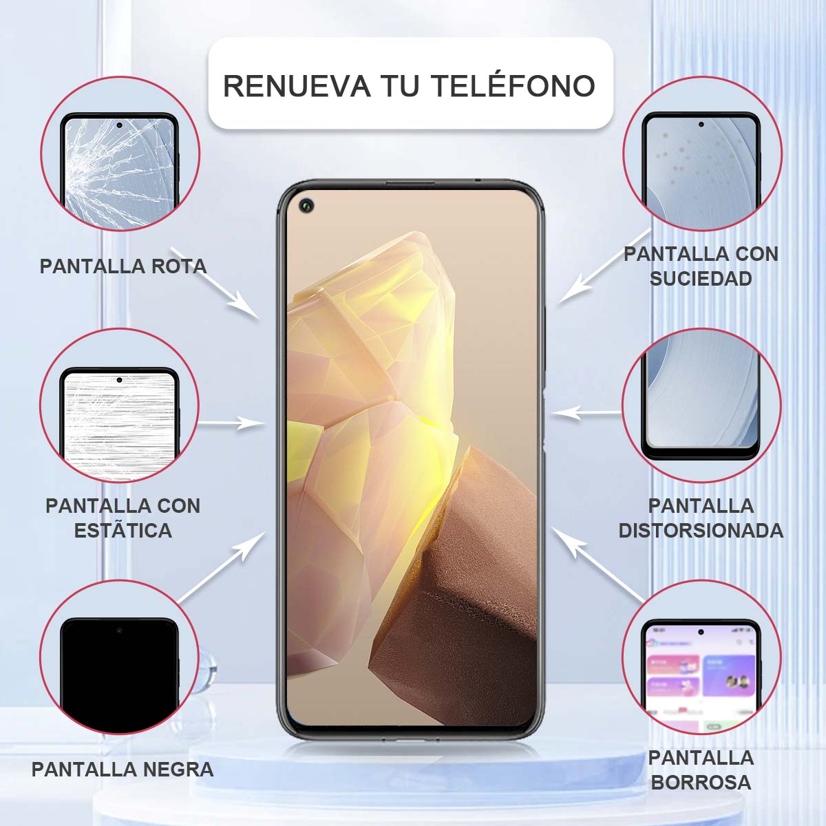 Display/pantalla Para Huawei Nova 5t Honor 20 Cog Sin Marco