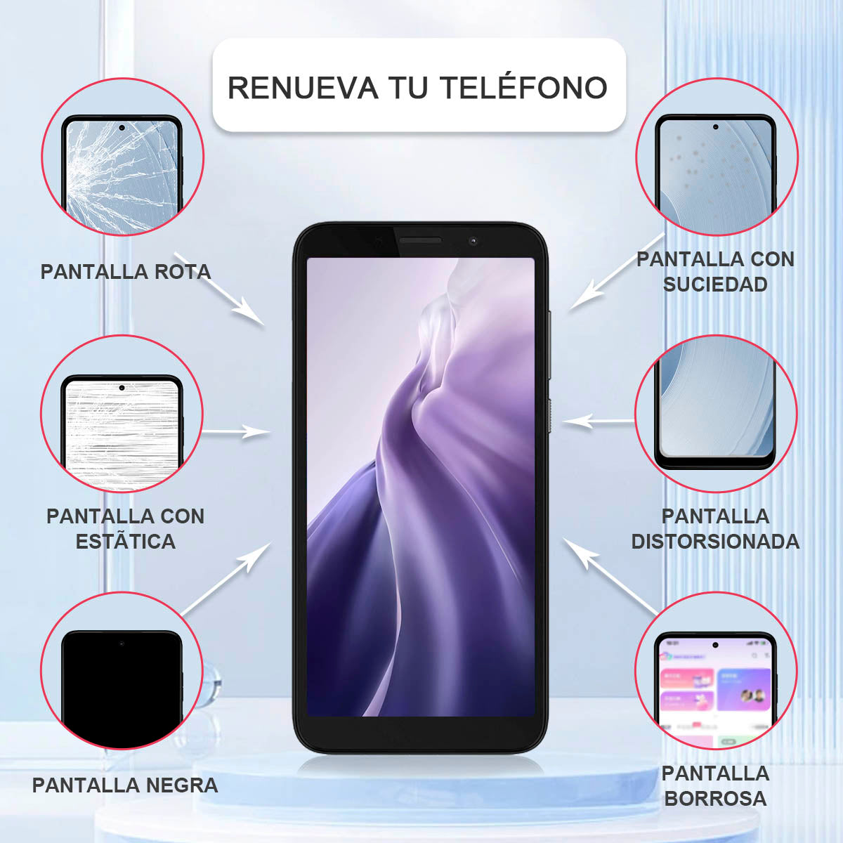 Display/pantalla Para Moto E6 Play Orig Sin Marco