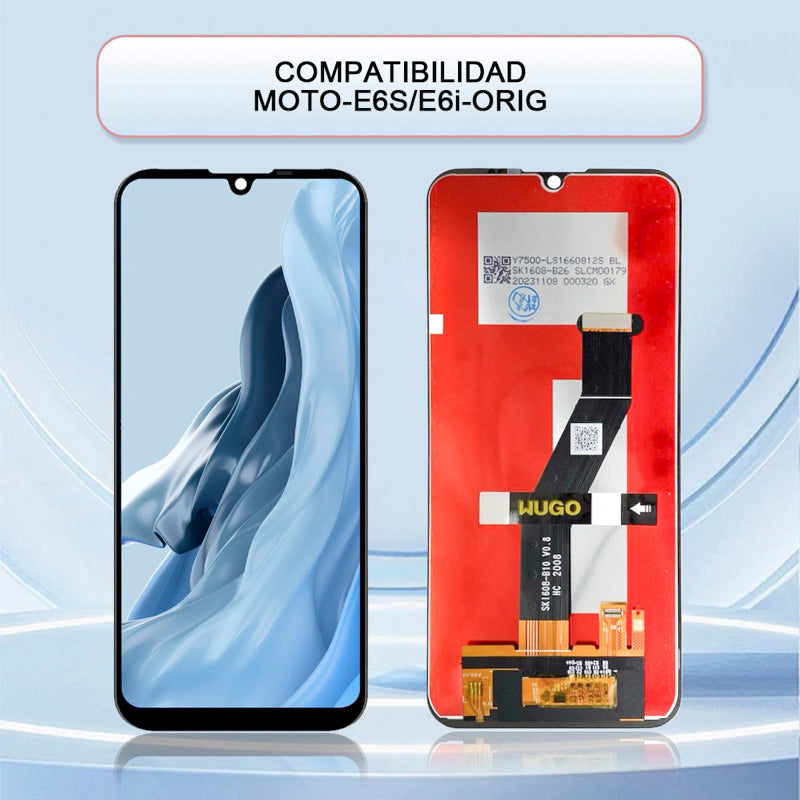 Display/pantalla Para Moto E6s/e6i Sin Marco