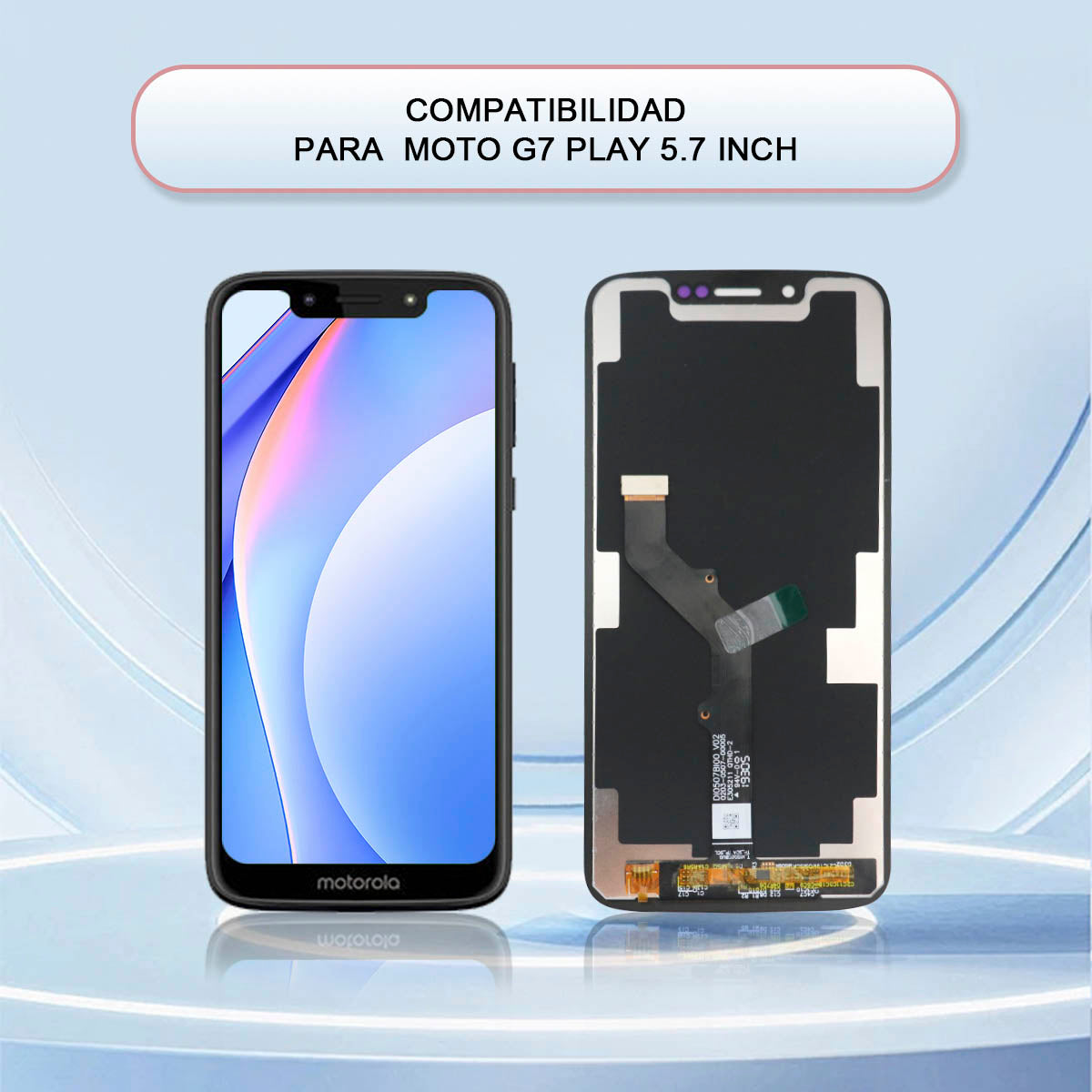 Display/pantalla Para Moto G7 Play Orig Sin Marco