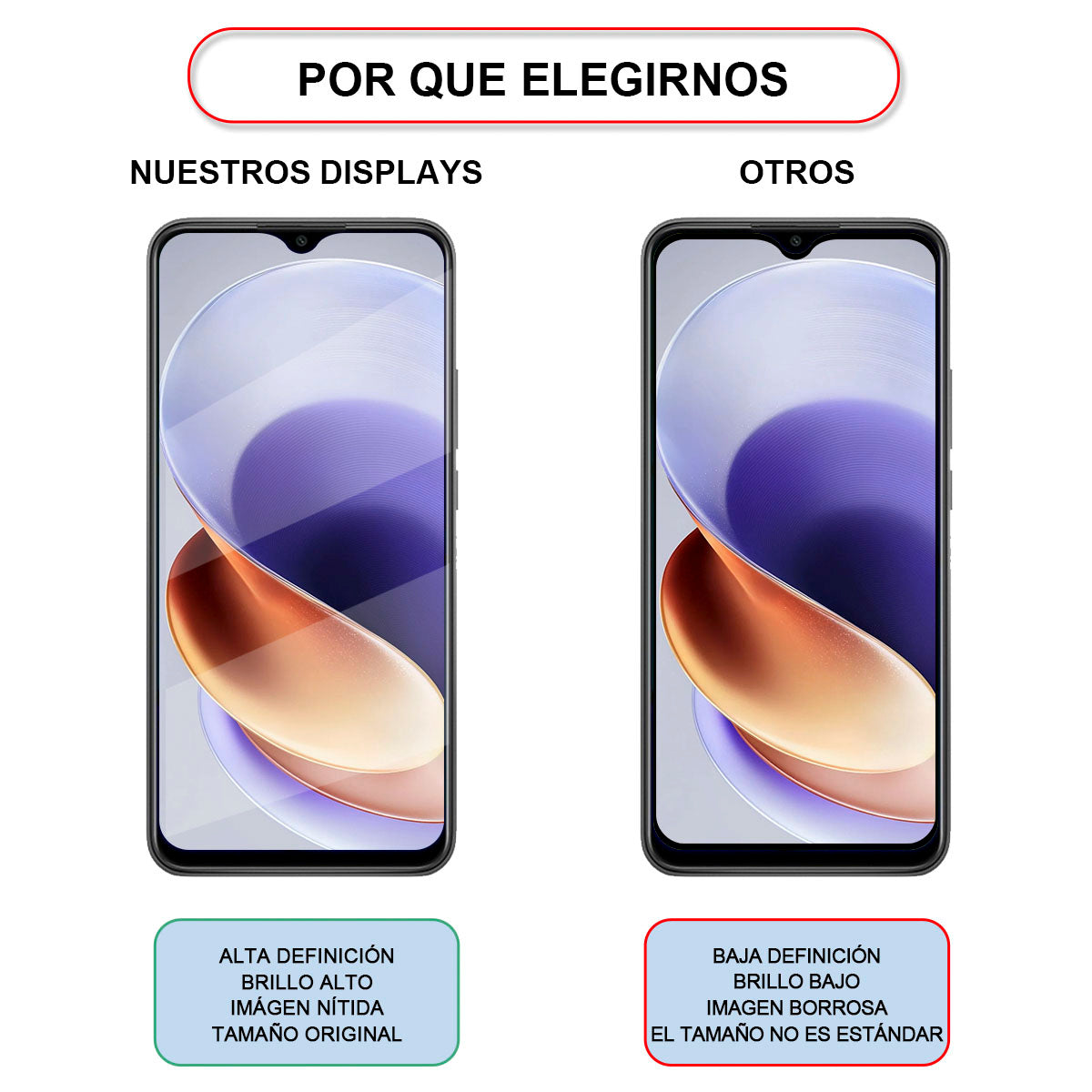 Display/pantalla Para Moto G8 Play/one Macro Orig Sin Marco