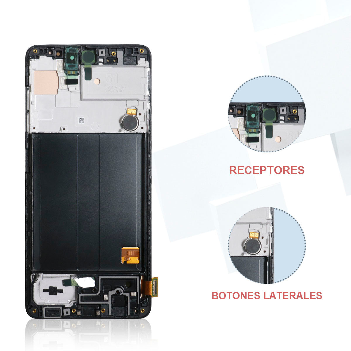 Display/pantalla Para SAMSUNG-A51/A515 OLED Con Marco