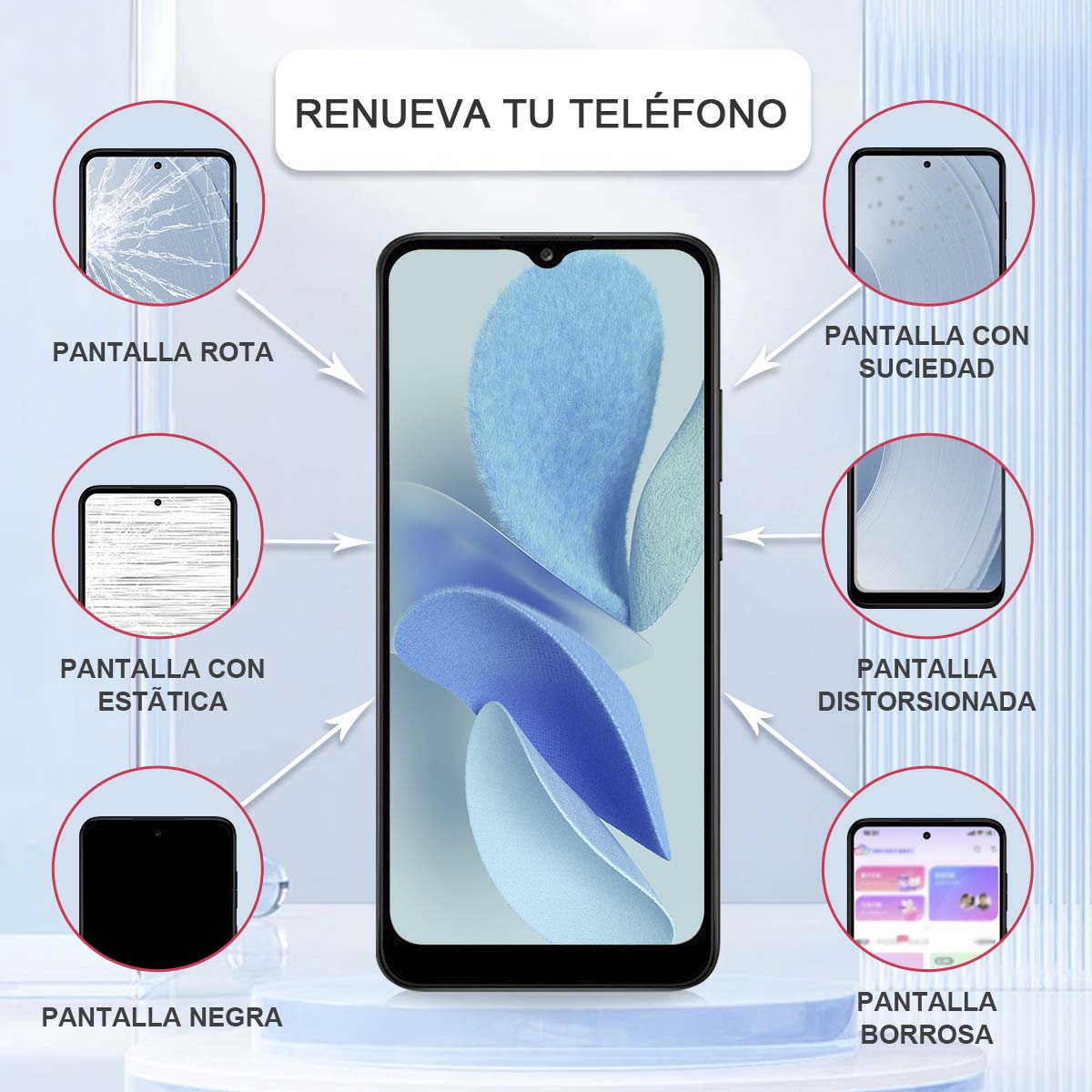 Display/pantalla Para Samsung A04 Tipo Original