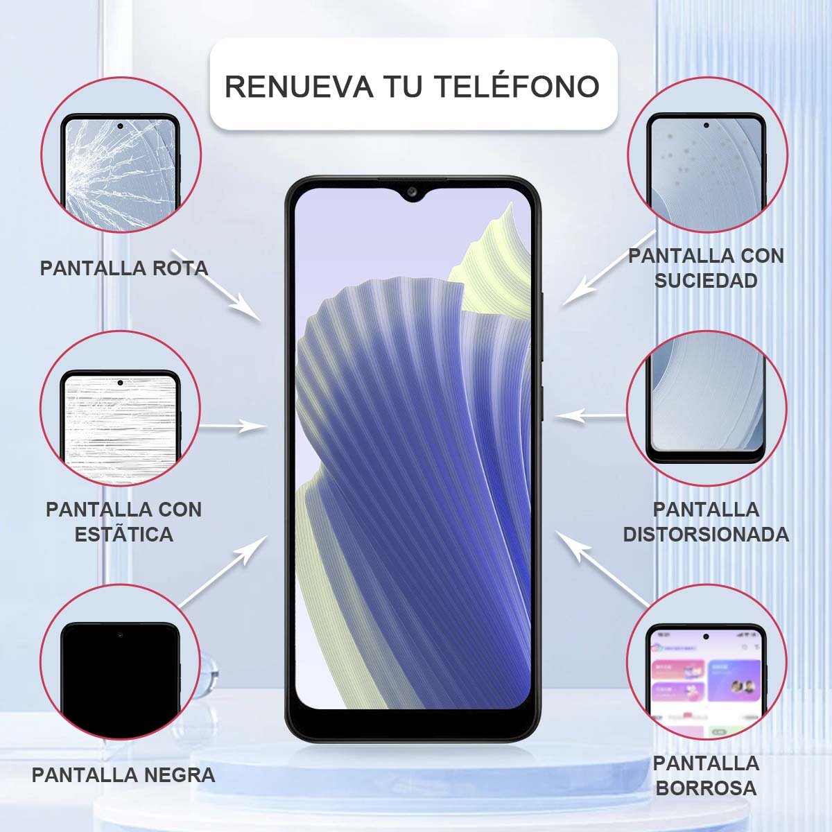 Display/pantalla Para Samsung A04e Tipo Original