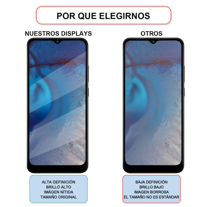 Display/pantalla Para Samsung A22 5g Orig Con Marco