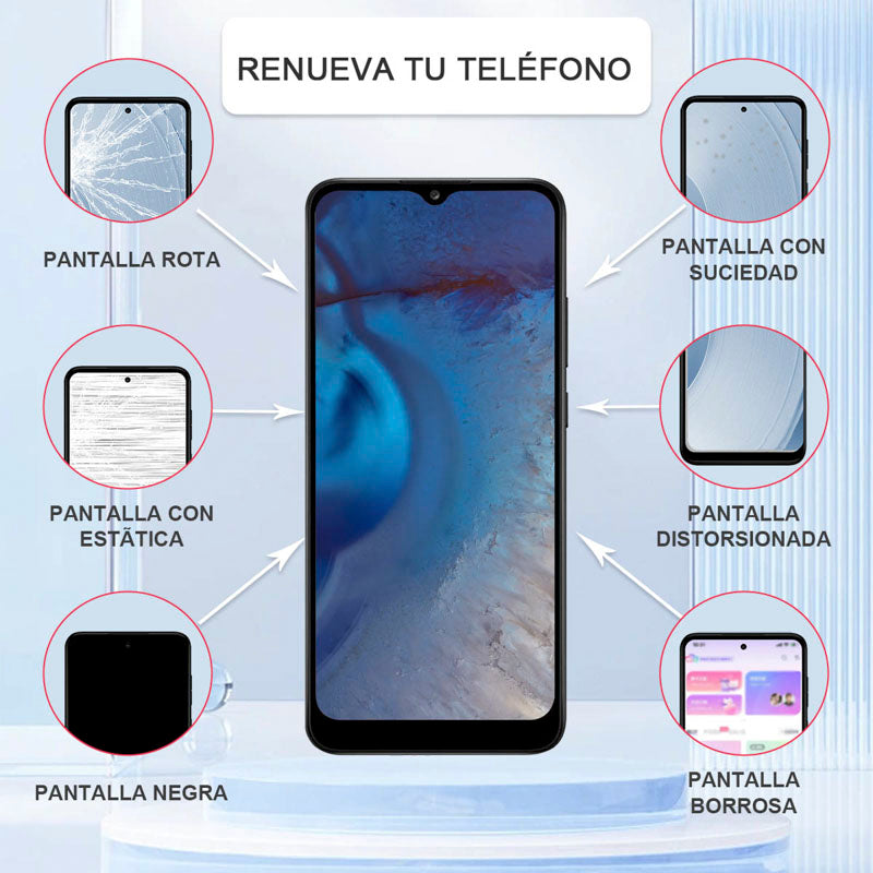 Display/pantalla Para Samsung A22 5g Orig Con Marco