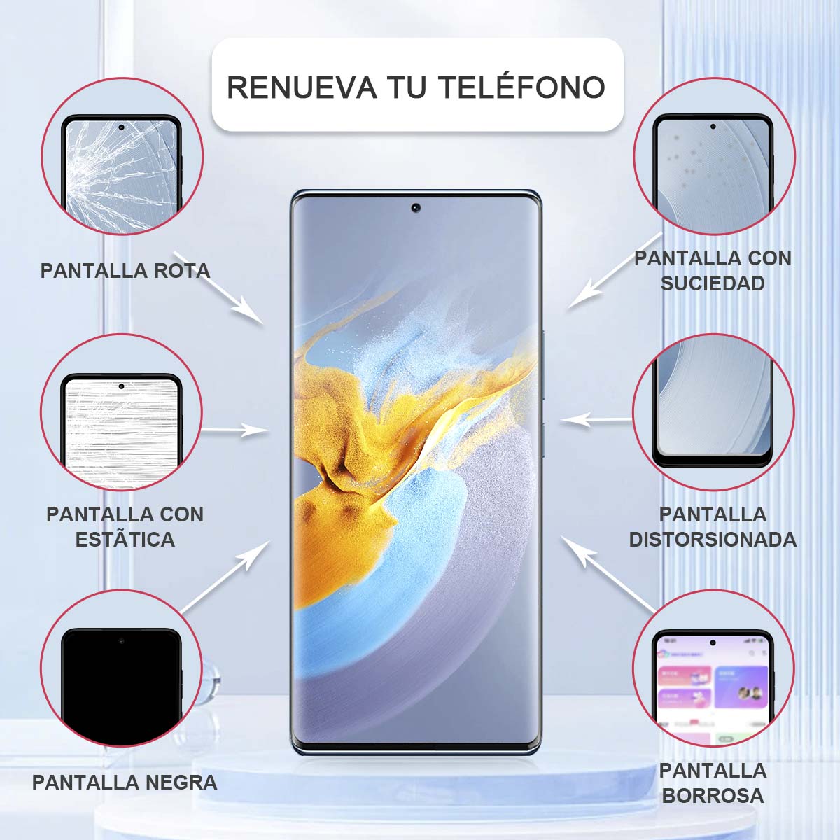Display/pantalla Para ZTE-AXON 40 PRO