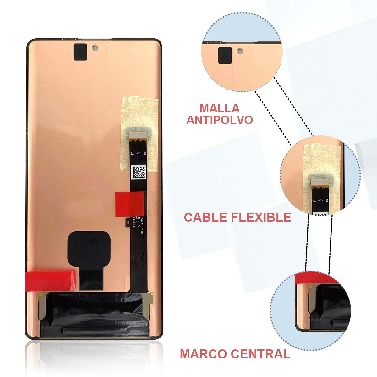 Display/pantalla Para ZTE-AXON 40 PRO