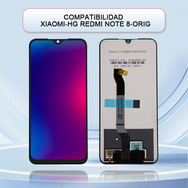 Display/pantalla Para XIAOMI-HG REDMI NOTE8-ORIG Sin Marco
