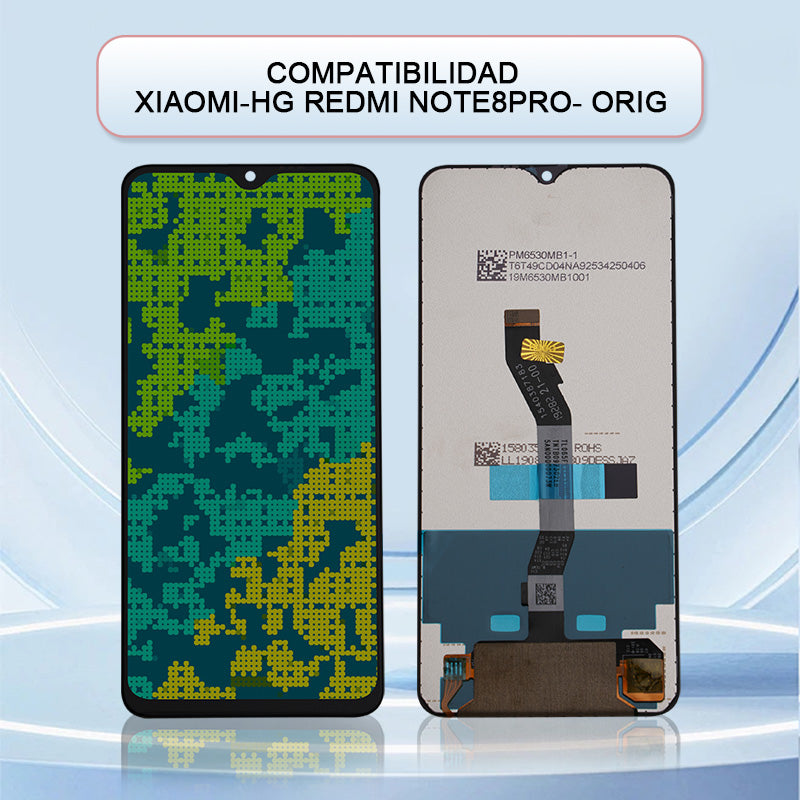 Display/pantalla Para XIAOMI-HG REDMI NOTE8 PRO- ORIG Sin Marco