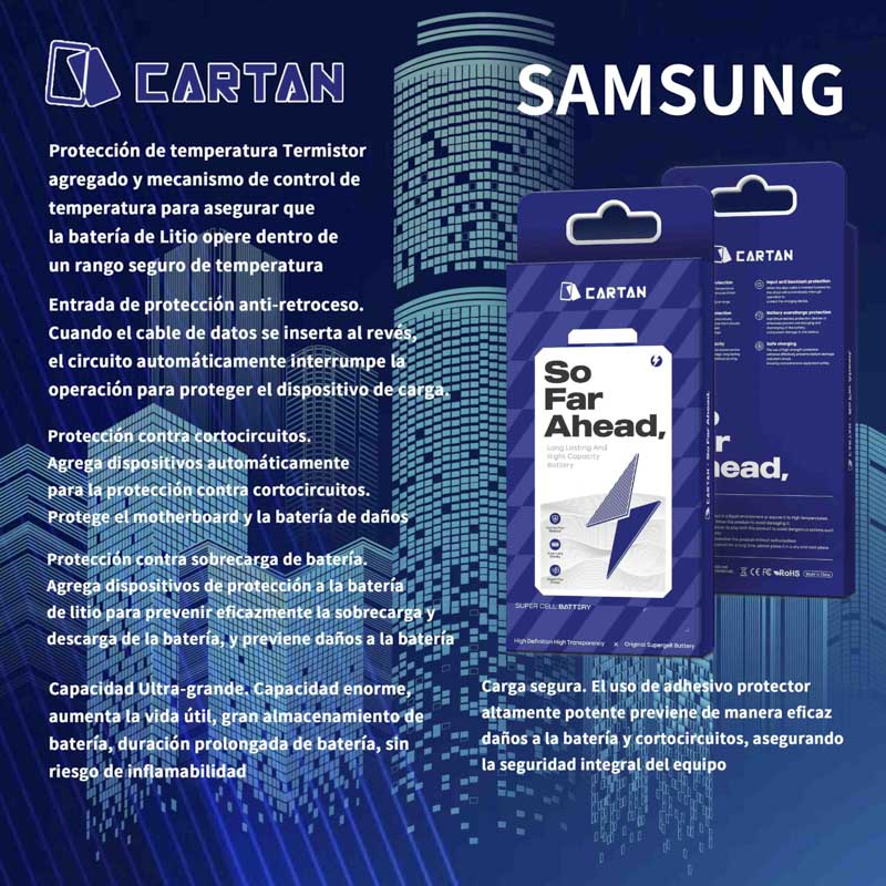 Pilas/Batería para 	SAMSUNG A14 5G/A146B