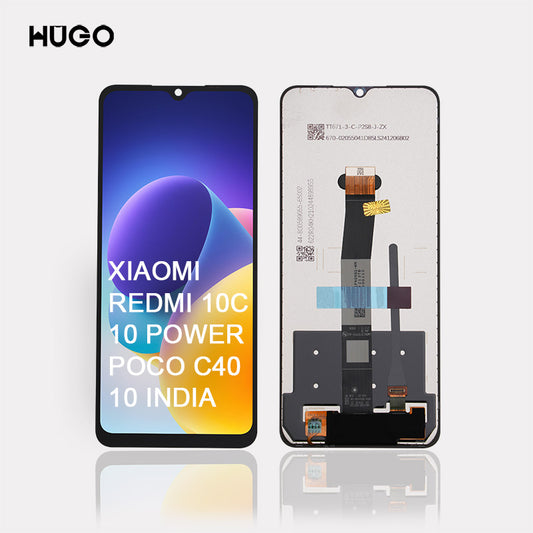 Display/pantalla Para XIAOMI-HG REDMI 10C/10 POWER/ POCO C40/10 INDIA-ORIG Sin Marco