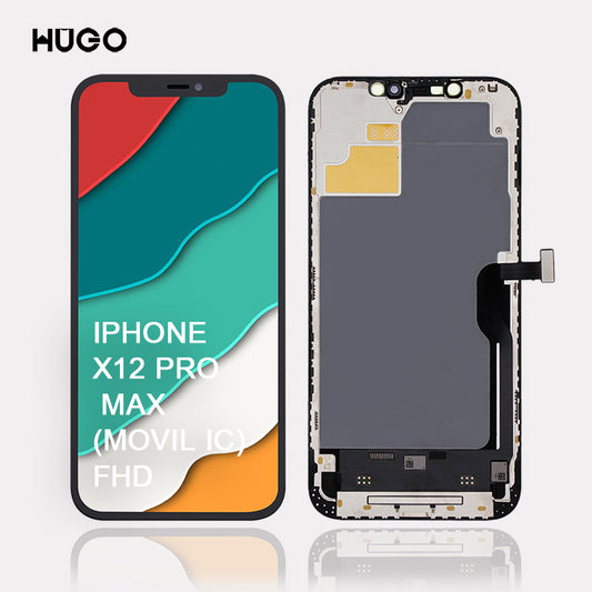 Display/pantalla Para IPHONE-HG X 12 PRO MAX(MOVIL IC)- FHD Sin Marco
