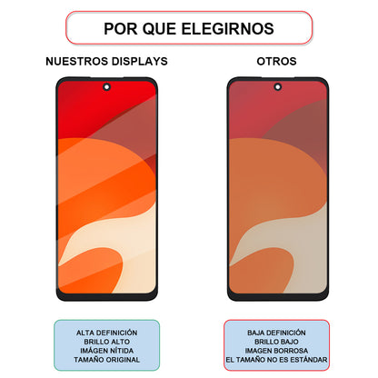 Display/pantalla Para MOTO-HG G32/G73-ORIG Sin Marco