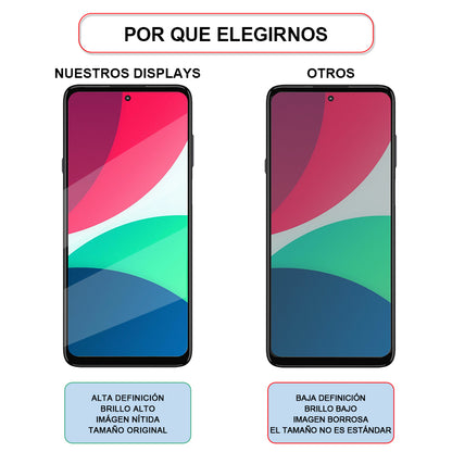 Display/pantalla Para MOTO-G13/G23-ORIG Sin Marco