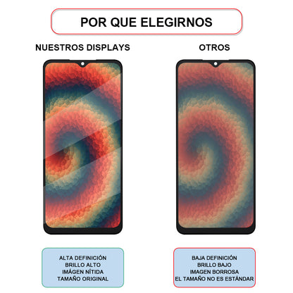 Display/pantalla Para SAMSUNG-HG A02/M02/A12/M12/F12/ A32 5G/M32 5G/Jump-ORIG Sin Marco