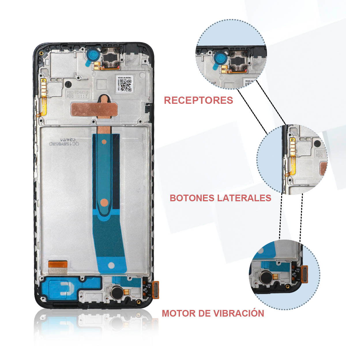 Display Incell Para Xiaomi Redmi Note11 4g Con Marco