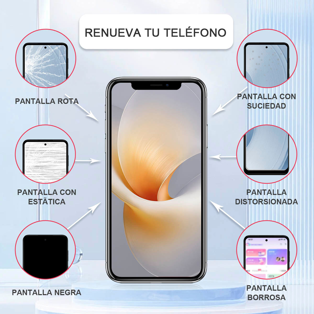 Display Incell Para iPhone X