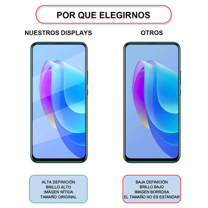 Display/pantalla HUAWEI-Y9 PRIME- COG Sin Marco